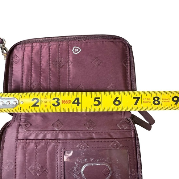 VERA BRADLEY Heirloom Paisley RFID Wallet Wristlet Strap Fall Autumn Quilted - Picture 9 of 13